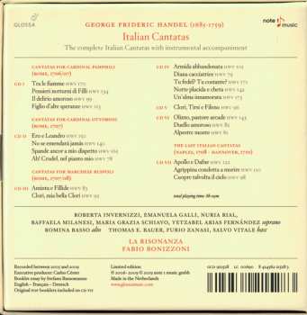 7CD/Zestaw pudełkowy Georg Friedrich Händel: Italian Cantatas LTD