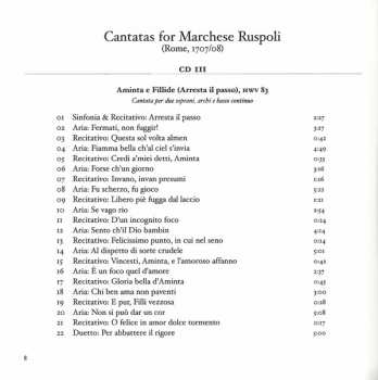 7CD/Zestaw pudełkowy Georg Friedrich Händel: Italian Cantatas LTD