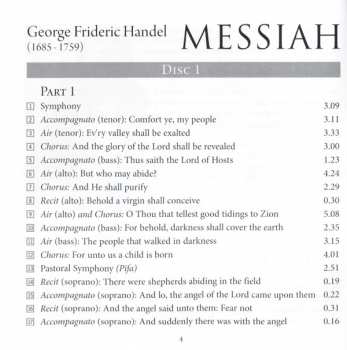 3CD/Zestaw pudełkowy Georg Friedrich Händel: Messiah