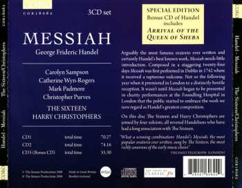 3CD/Zestaw pudełkowy Georg Friedrich Händel: Messiah
