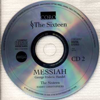 3CD/Zestaw pudełkowy Georg Friedrich Händel: Messiah