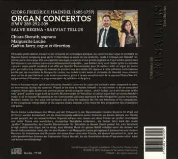 CD Georg Friedrich Händel: Organ Concertos, Salve Regina, Saeviat Telllus