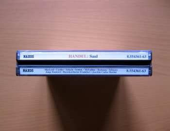 3CD/Zestaw pudełkowy Georg Friedrich Händel: Saul