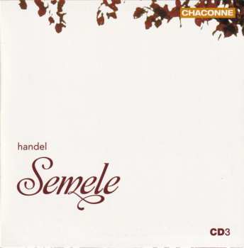 3CD/Zestaw pudełkowy Georg Friedrich Händel: Semele
