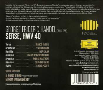 3CD/Zestaw pudełkowy Georg Friedrich Händel: Serse