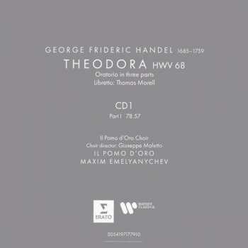 3CD/Zestaw pudełkowy Georg Friedrich Händel: Theodora