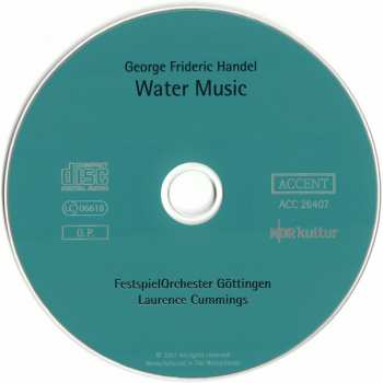 CD Georg Friedrich Händel: Water Music