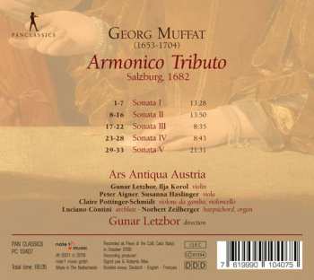 CD Ars Antiqua Austria: Armonico Tributo