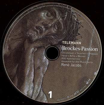 2CD/Zestaw pudełkowy Johannes Weisser: Brockes-Passion