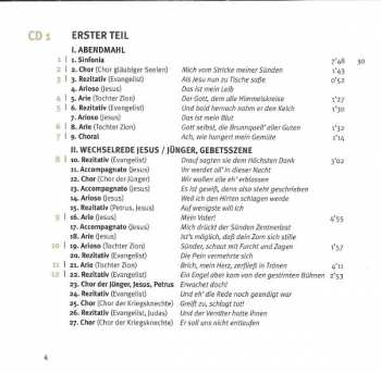 2CD/Zestaw pudełkowy Johannes Weisser: Brockes-Passion