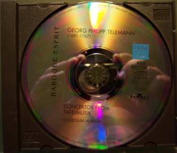 CD Georg Philipp Telemann: Concertos From "Tafelmusik"