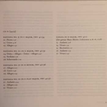 2CD Georg Philipp Telemann: Fantasias For Viola Da Gamba (Hamburg, 1735)