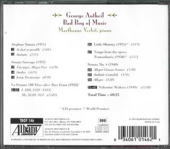 CD George Antheil: Bad Boy Of Music
