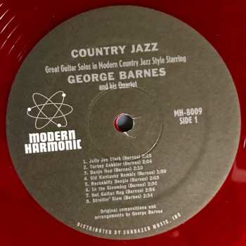 LP George Barnes Quartet: Country Jazz CLR