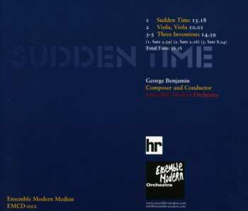 CD George Benjamin: Sudden Time