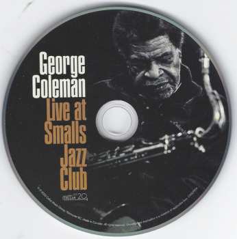 CD George Coleman: Live At Smalls Jazz Club