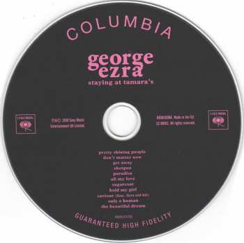 CD George Ezra: Staying At Tamara's