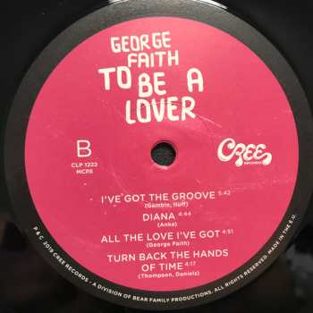LP George Faith: To Be A Lover