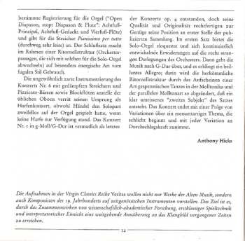 CD Georg Friedrich Händel: Organ Concertos, Op. 4