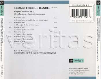 CD Georg Friedrich Händel: Organ Concertos, Op. 4