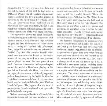 CD Georg Friedrich Händel: Organ Concertos, Op. 4