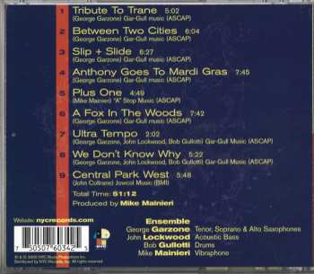 CD George Garzone: The Fringe In New York