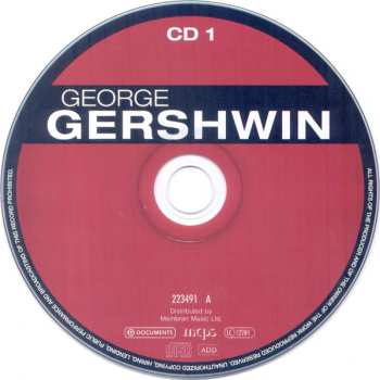 10CD/Zestaw pudełkowy George Gershwin: 1898-1937