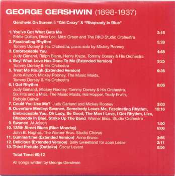 10CD/Zestaw pudełkowy George Gershwin: 1898-1937