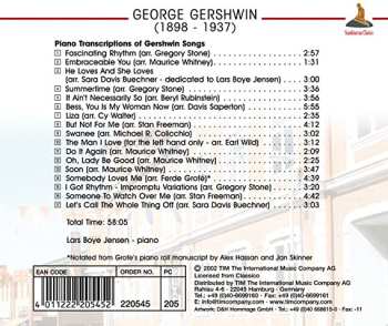 CD George Gershwin: The Modern Romantic  