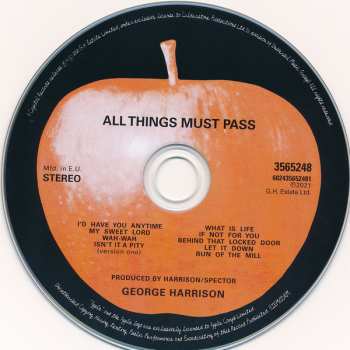 5CD/Zestaw pudełkowy/Blu-ray George Harrison: All Things Must Pass (50th Anniversary) DLX