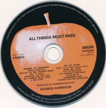 5CD/Zestaw pudełkowy/Blu-ray George Harrison: All Things Must Pass (50th Anniversary) DLX