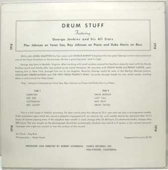 LP George Jenkins And His All Stars: Drum Stuff