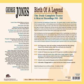 6CD/Zestaw pudełkowy George Jones: Birth Of A Legend: The Truly Complete Starday & Mercury Recordings 1954-1961