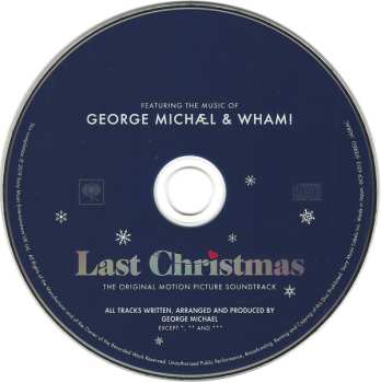 CD Wham!: Last Christmas  (The Original Motion Picture Soundtrack)