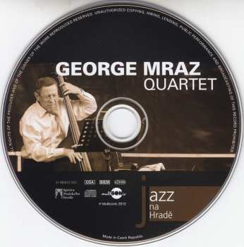 CD George Mraz Quartet: George Mraz Quartet (Jazz At Prague Castle 2012)