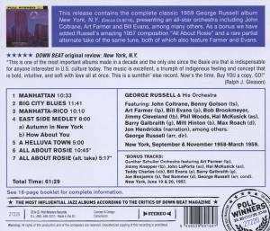 CD George Russell Orchestra: New York, N.Y.
