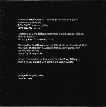 CD George Thorogood & The Destroyers: George Thorogood And The Delaware Destroyers