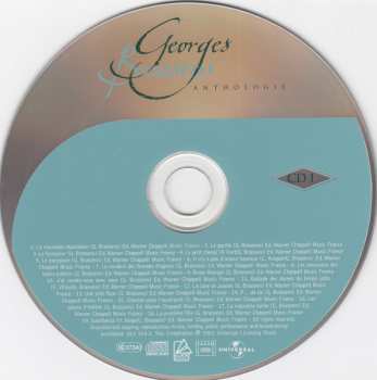 3CD/Zestaw pudełkowy Georges Brassens: Anthologie