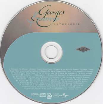 3CD/Zestaw pudełkowy Georges Brassens: Anthologie