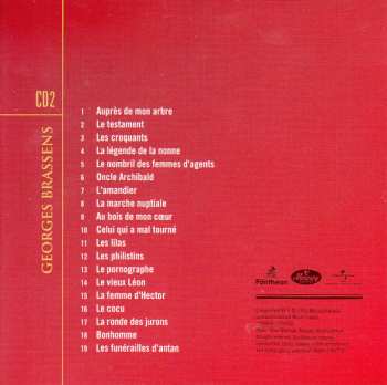 5CD/Zestaw pudełkowy Georges Brassens: L'Album De Sa Vie LTD