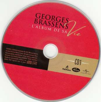 5CD/Zestaw pudełkowy Georges Brassens: L'Album De Sa Vie LTD