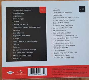 2CD Georges Brassens: Vol.1 / Vol.2