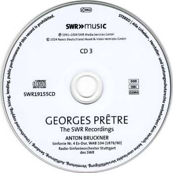 8CD/Zestaw pudełkowy Georges Prêtre: The SWR Recordings