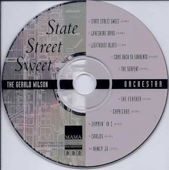 CD Gerald Wilson Orchestra: State Street Sweet