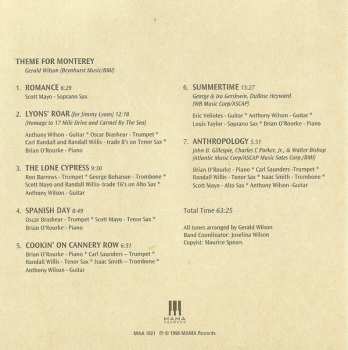 CD Gerald Wilson Orchestra: Theme For Monterey