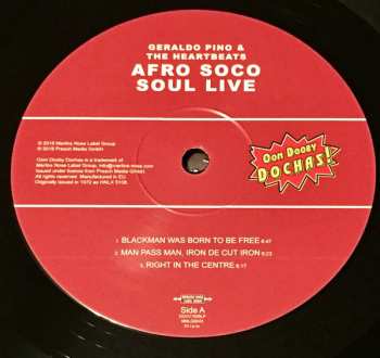 LP Geraldo Pino: Afro Soco Soul Live