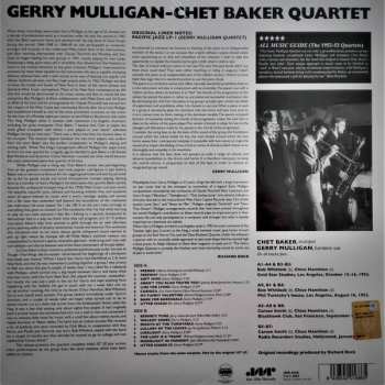 LP Gerry Mulligan Quartet: Gerry Mulligan-Chet Baker Quartet LTD