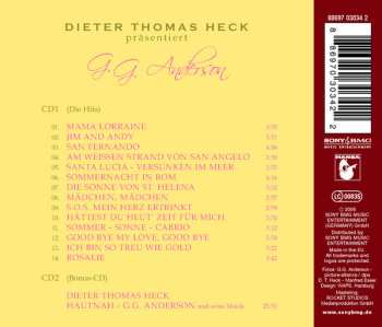 2CD G.G. Anderson: Dieter Thomas Heck Präsentiert Hautnah - Die Geschichten Meiner Stars