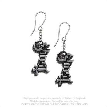 Merch Ghost: Earrings Logo Ghost