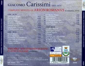 3CD Giacomo Carissimi: Complete Motets Of Arion Romanus
